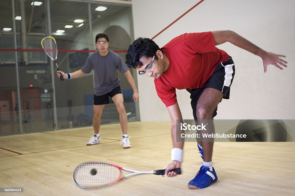 Joueurs de Squash - Photo de Squash libre de droits