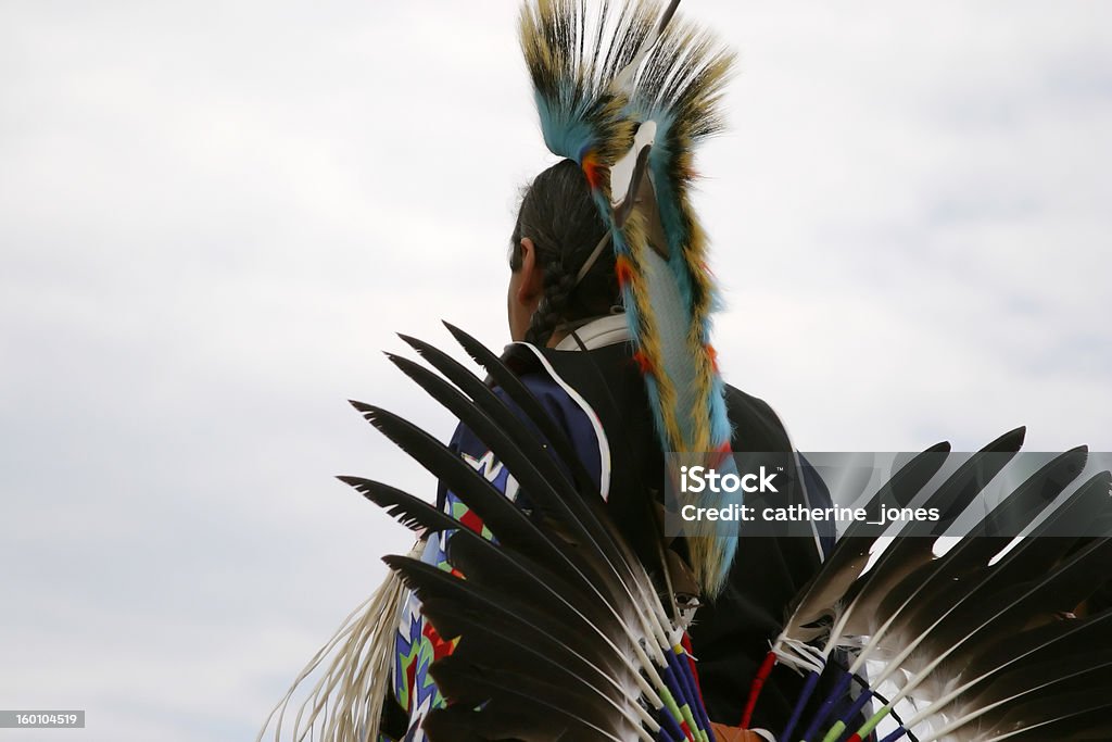 Native amerykański Tancerz w Pow-wow - Zbiór zdjęć royalty-free (Północnoamerykańska kultura plemienna)