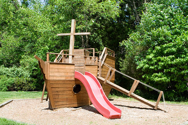 istock Noah's Ark Playground Equipment at Church 160104701