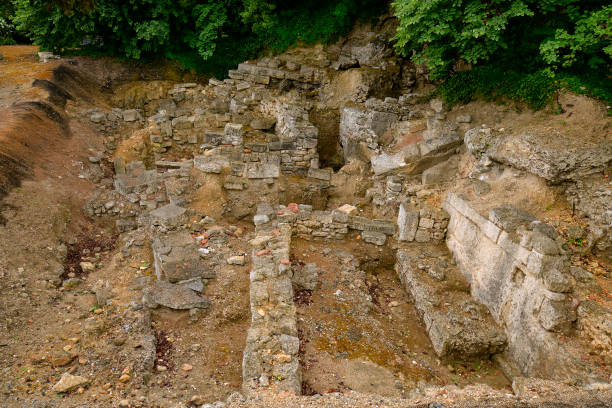 istock Greece, Archaeological Site in Kallithea 1601054606