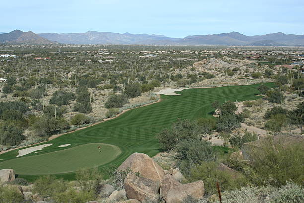 Scottsdale Golf stock photo