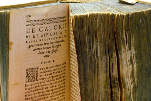 A book from the 1600s - in latin.