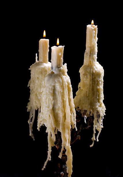 candele - relaxation candlestick holder decor decoration foto e immagini stock