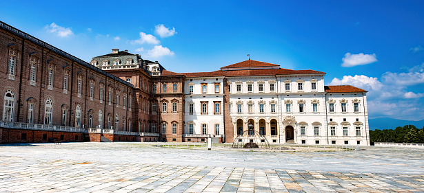 Venaria Reale, Piedmont, Italy - June 15, 2023: The Palace of Venaria