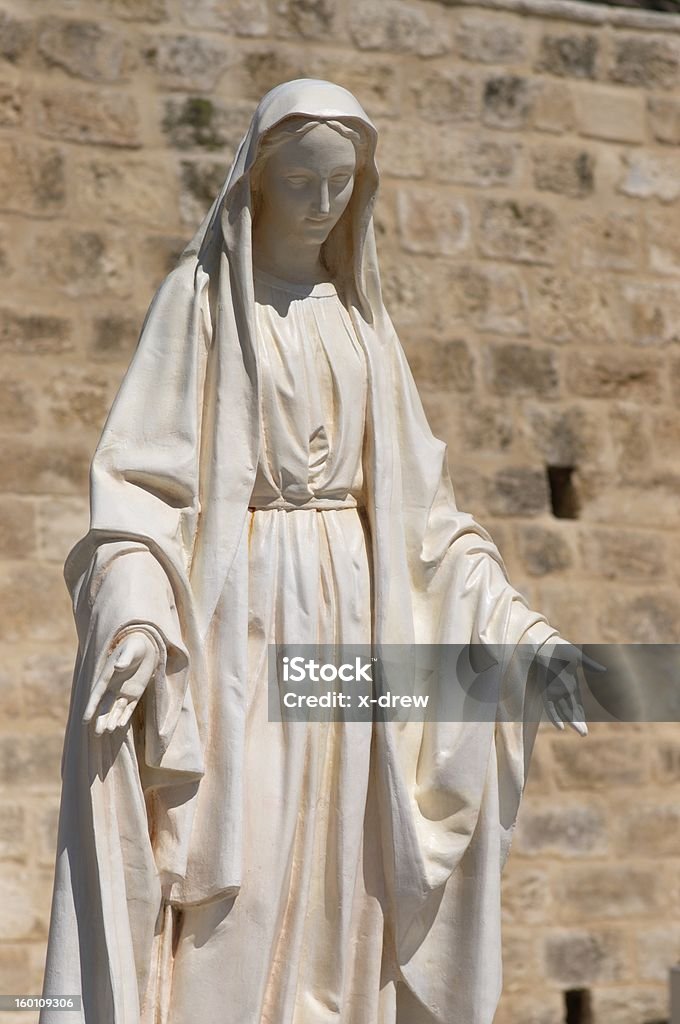 Estátua da Virgem Maria - Royalty-free Catolicismo Foto de stock
