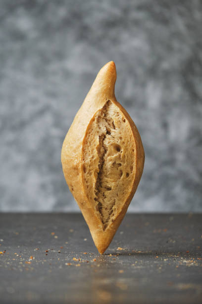 istock Organic whole wheat flour roll 1601096398