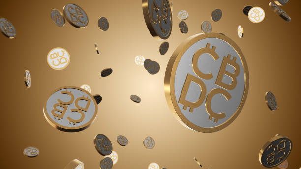 istock CBDC coin spinning with coins falling in background 1601102089