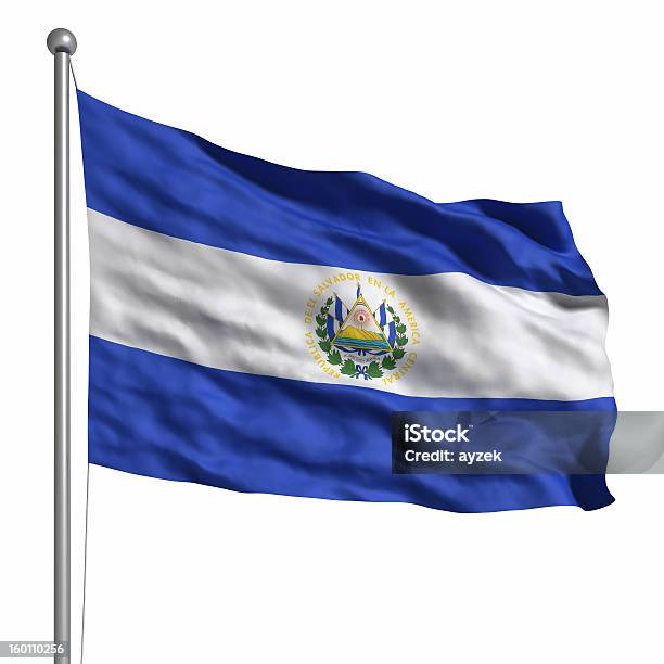 国旗のエルサルバドル絶縁 - 3Dのストックフォトや画像を多数ご用意 - 3D, エルサルバドル, エルサルバドル国旗