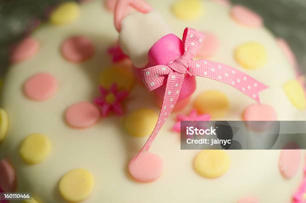 Baby Shower Cake Detail Stock Photo - Download Image Now - Baby Shower, Cake, Design