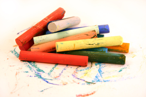 Crayons - colours.