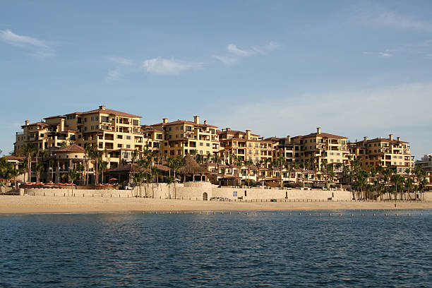 istock Beach front condos in Cabo San Lucas 160111618