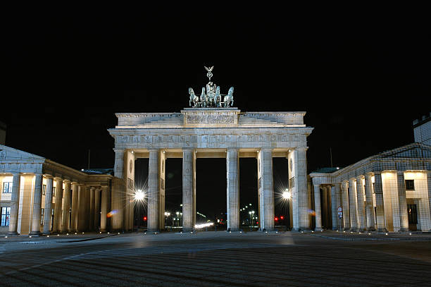 Brandenburg Gate In Berlin, Germany stock photo