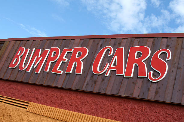 istock Bumper Cars Sign 160111904
