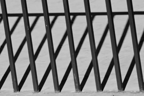 metal rail fencing compound