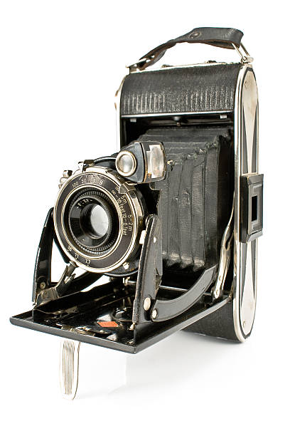 istock Antique Old photo Camera 160112952