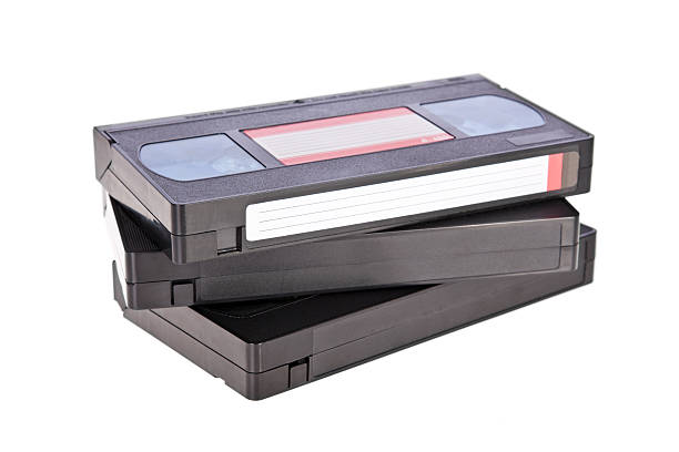 istock Old Video Cassette tape isolated on white 160113005