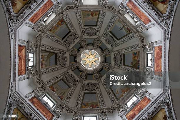 Salzburg Cathedral Dome Stock Photo - Download Image Now - Architectural Dome, Architecture, Austria