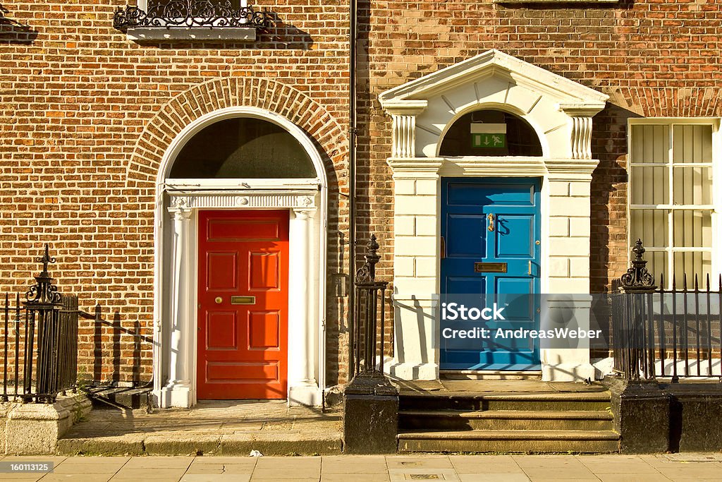 Doors in Dublin, Ireland Dublin - Republic of Ireland Stock Photo