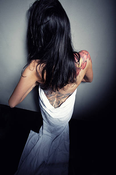 istock Attractive tattooed girl 160113180