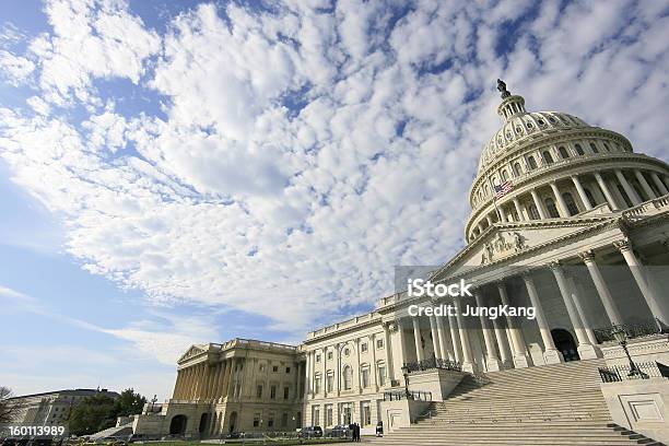 United States Capitol Building Stock Photo - Download Image Now - Architectural Dome, Built Structure, Capital Cities