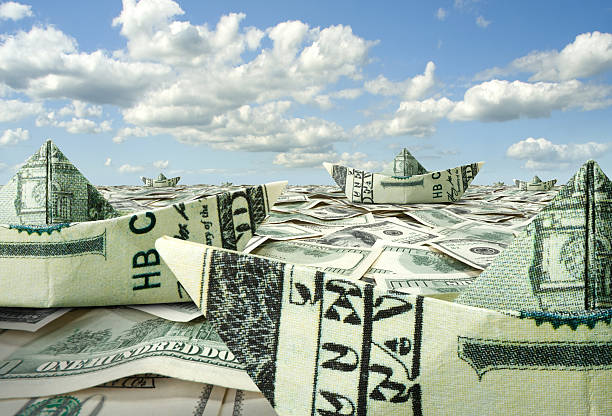 istock Fleet of dollar boats 160114647