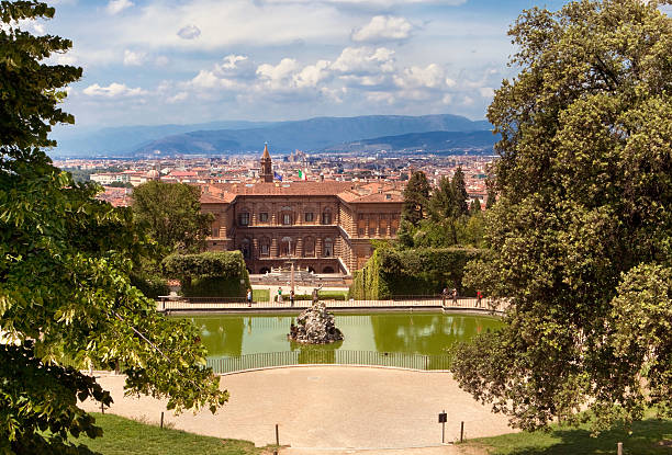 istock Boboli Gardens and palazzo Pitti 160114850
