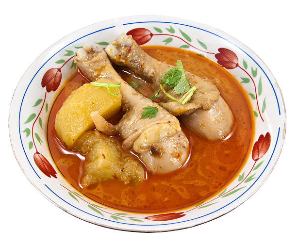 istock Chiken Massaman curry on bowl. 160115206