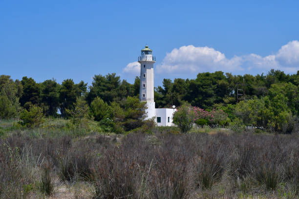 istock Greece, Possidi Lighthouse on Kassandra Peninsula 1601160118