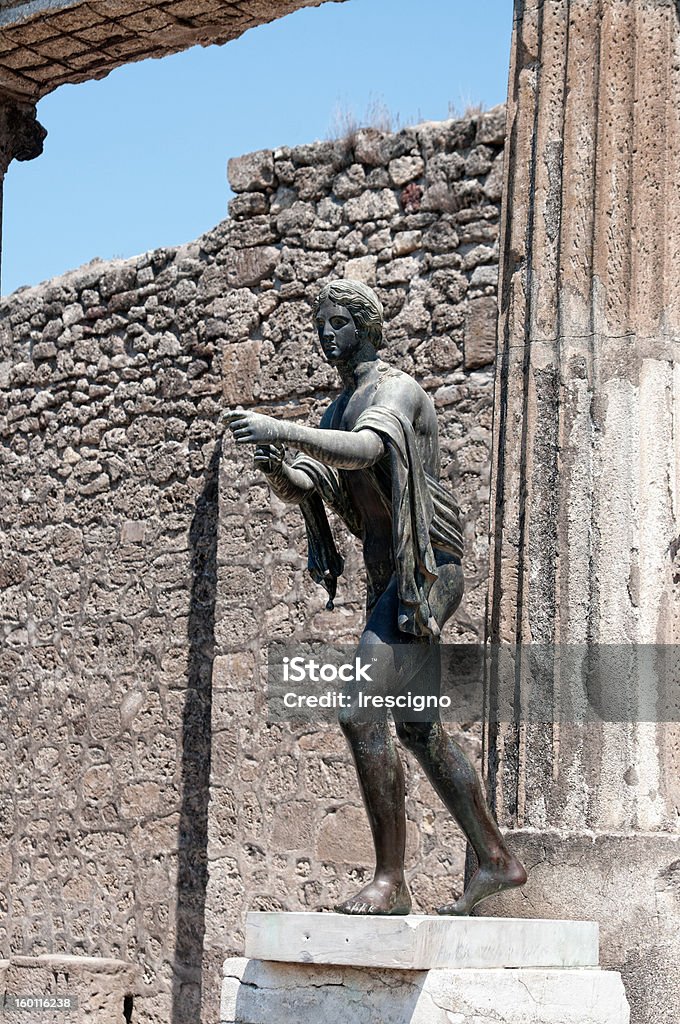 Tempio di Apollo-Pompei - Foto stock royalty-free di Antico - Vecchio stile