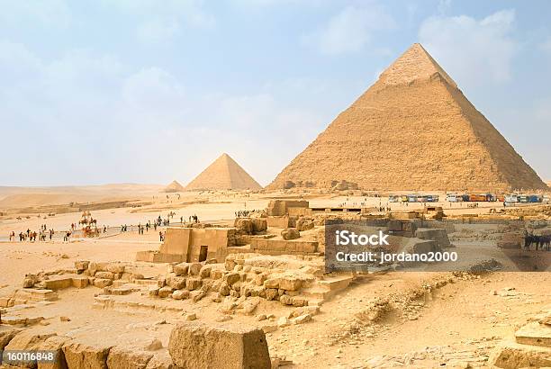 Die Pyramiden Stockfoto und mehr Bilder von Afrika - Afrika, Architektur, Archäologie
