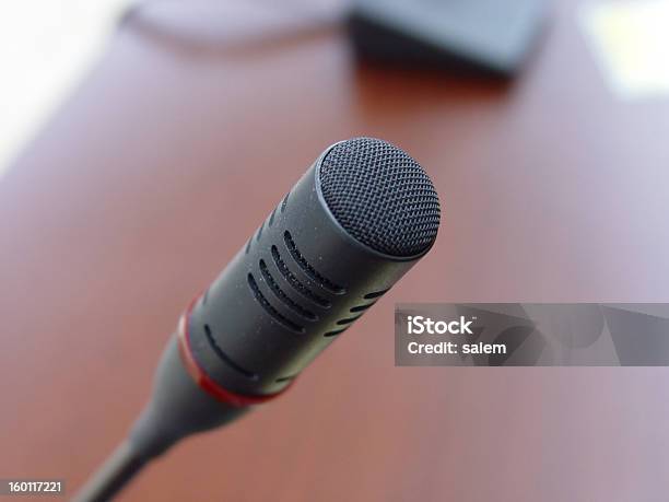 Microphone Stock Photo - Download Image Now - Communication, Electrical Equipment, Horizontal