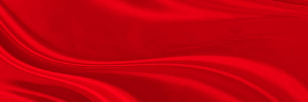 istock Black red satin dark fabric texture luxurious shiny that is abstract silk cloth background with patterns soft waves blur beautiful. 1601172371