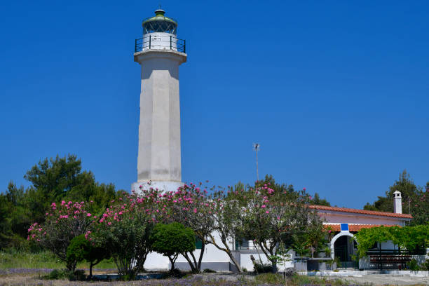 istock Greece, Possidi Lighthouse on Kassandra Peninsula 1601178158