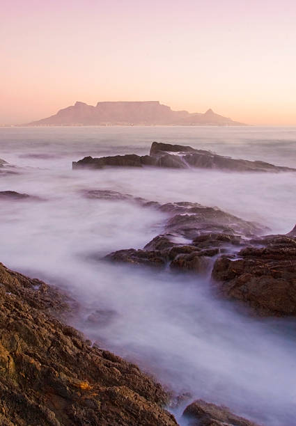 Table Mountain, South Africa stock photo