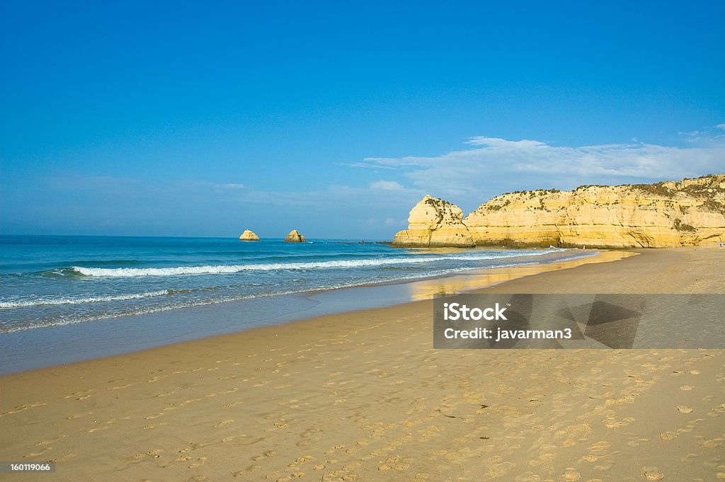 Praia no algarve, portugal - Foto de stock de Algarve royalty-free