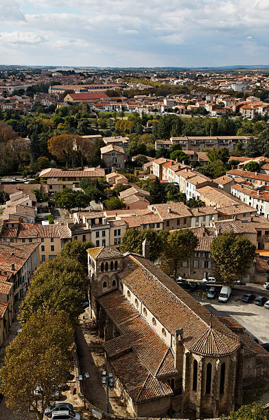 istock Saint Gimer's Church in Carcassonne 160119070