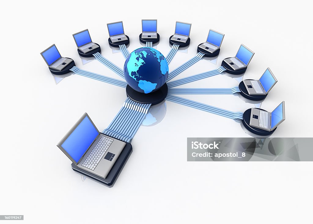 Computer Netrwork Pic Computer Network Stock Photo - Download Image Now - Communication ...