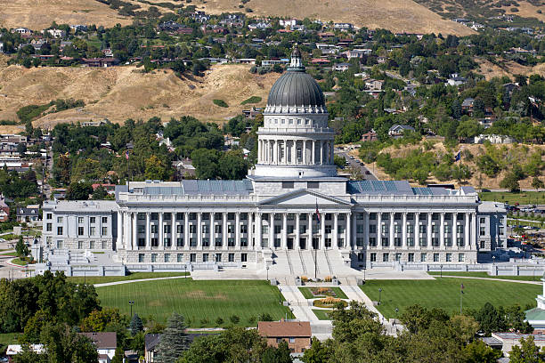 istock Utah State Capitol - Daytime Aerial View 160120518