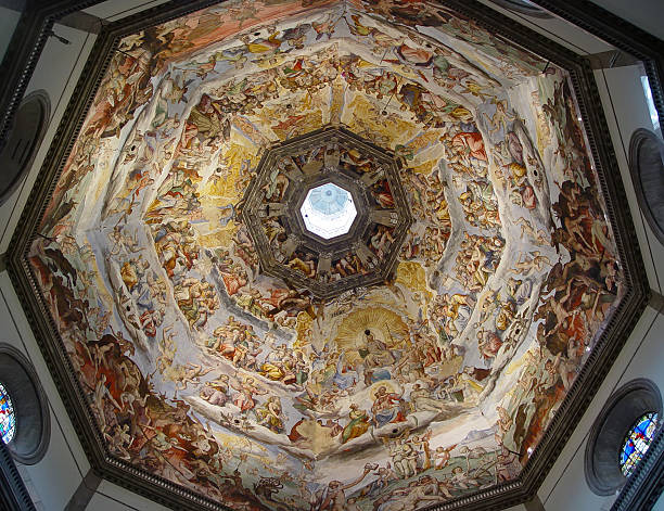 istock Painting inside the Duomo. Florence, Italy. 160121381