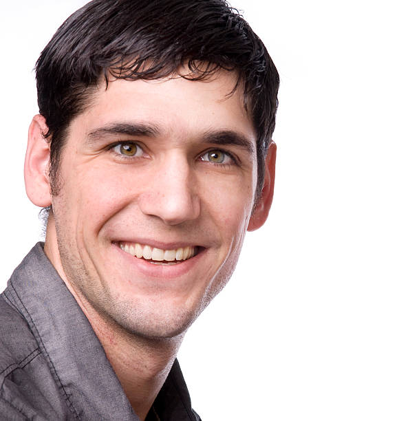 istock Portrait of man smiling 160121383