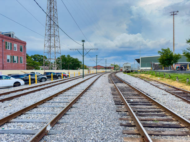 istock Railroad tracks Downtown New Orleans 1601216810