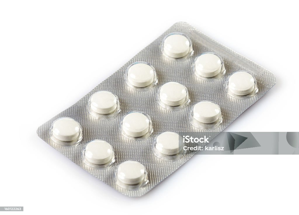 package von Tabletten - Lizenzfrei Acetylsalicylsäure Stock-Foto