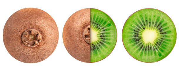 istock Kiwi collection on isolated white background. 1601231885