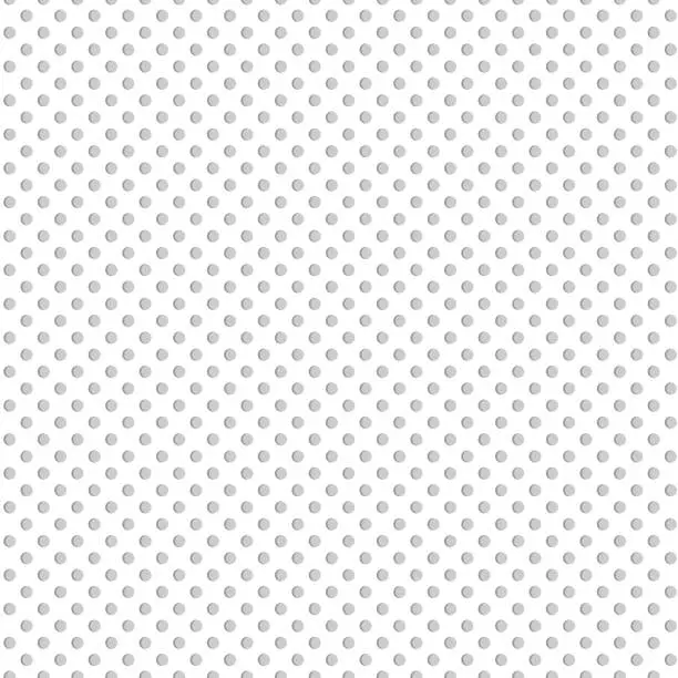 Vector illustration of Athletic jersey texture. Fabric sport seamless pattern, nylon polyester mesh for athletic sports clothing. Modern uniform textile vector halftone