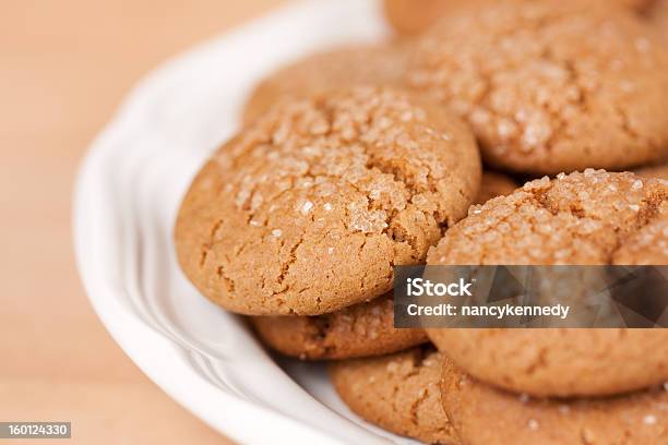 Molasses Cookies Stock Photo - Download Image Now - Baked, Brown Sugar, Cookie