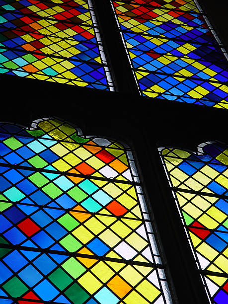 istock Colorful Stained Glass Window 160124438
