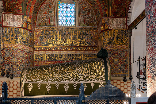 Mevlana Museum and Mevlana Celaleddin Rumi Tomb in Konya Turkey in 2023