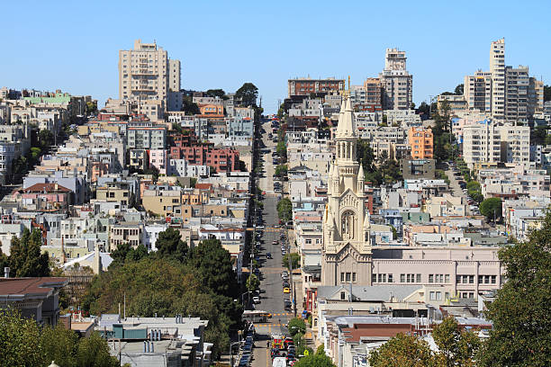 San Francisco street view stock photo