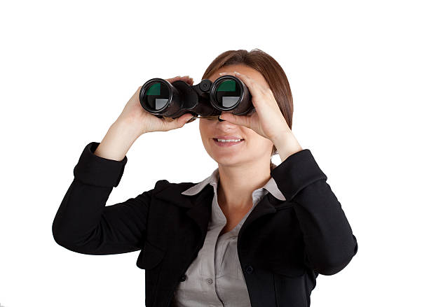 istock businesswoman with binoculars 160134875