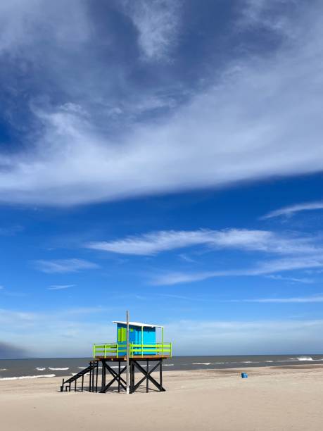 istock Lifeguard post on the Argentine Atlantic coast 1601381421